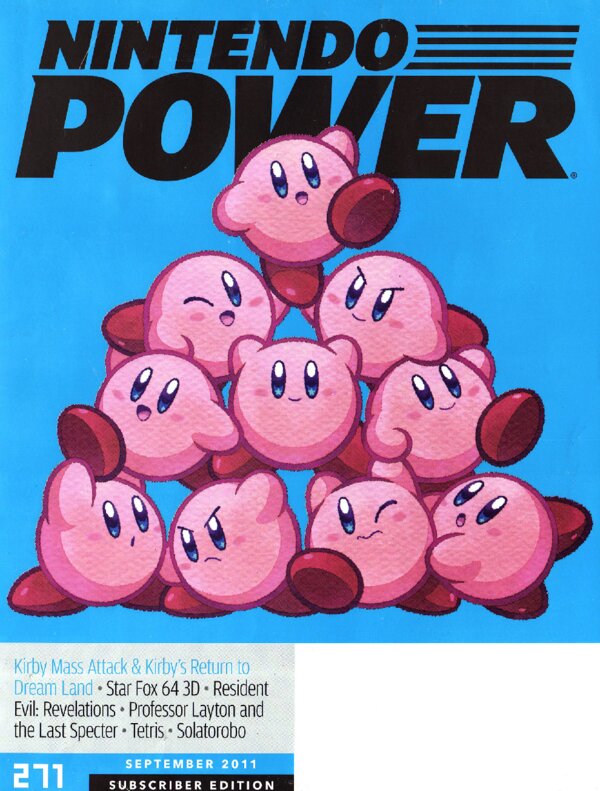 Nintendo Power Issue 271 (September 2011) cover